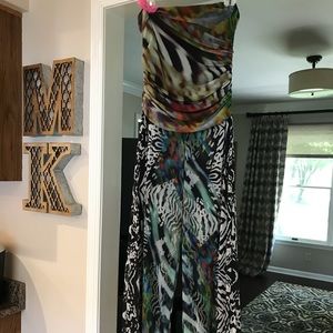 Strapless Funky Jumpsuit